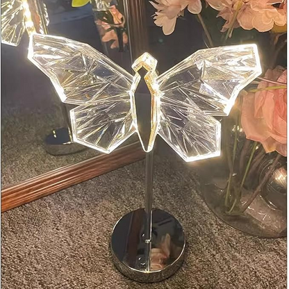 Butterfly Crystal Table Lamp