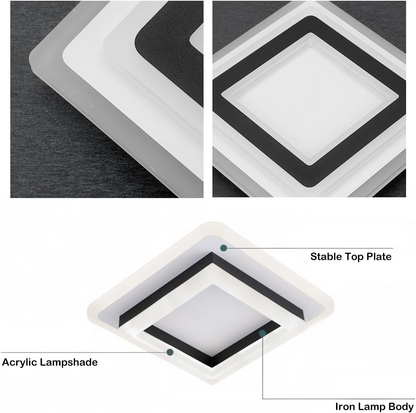 Square Hall LED Ceiling Light