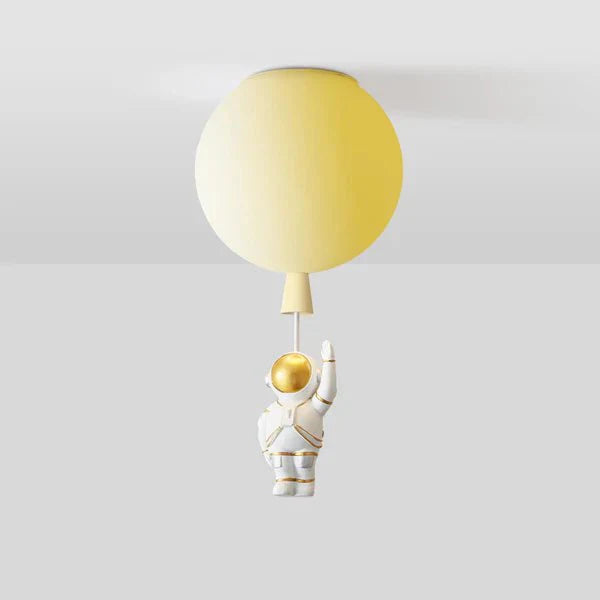 Fateh Modern Moon/Astronaut LED Ceiling Lamp