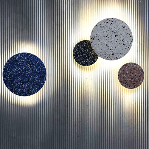 Scandinavian Simple Aisle Stair Lamp Terrazzo Wall Lamp