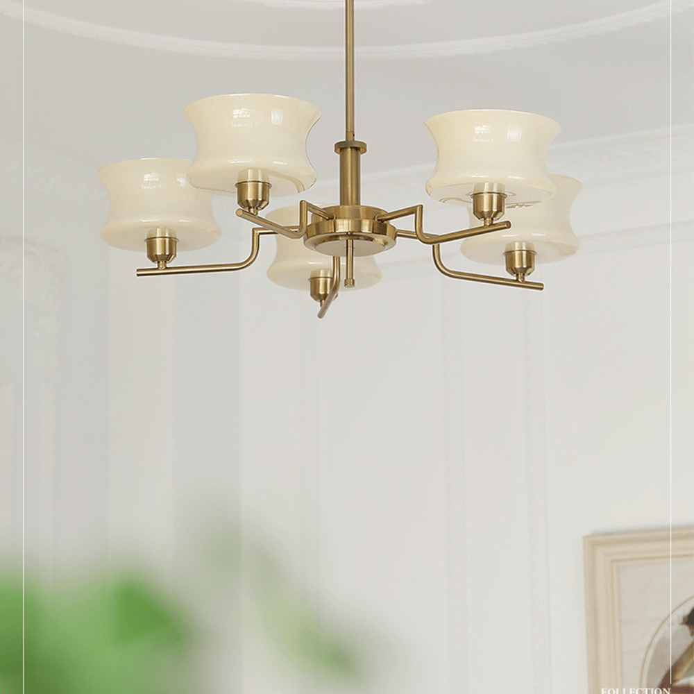 Belue chandelier for dining room 