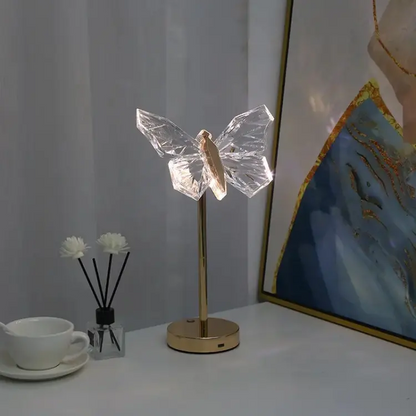 Butterfly Crystal Table Lamp