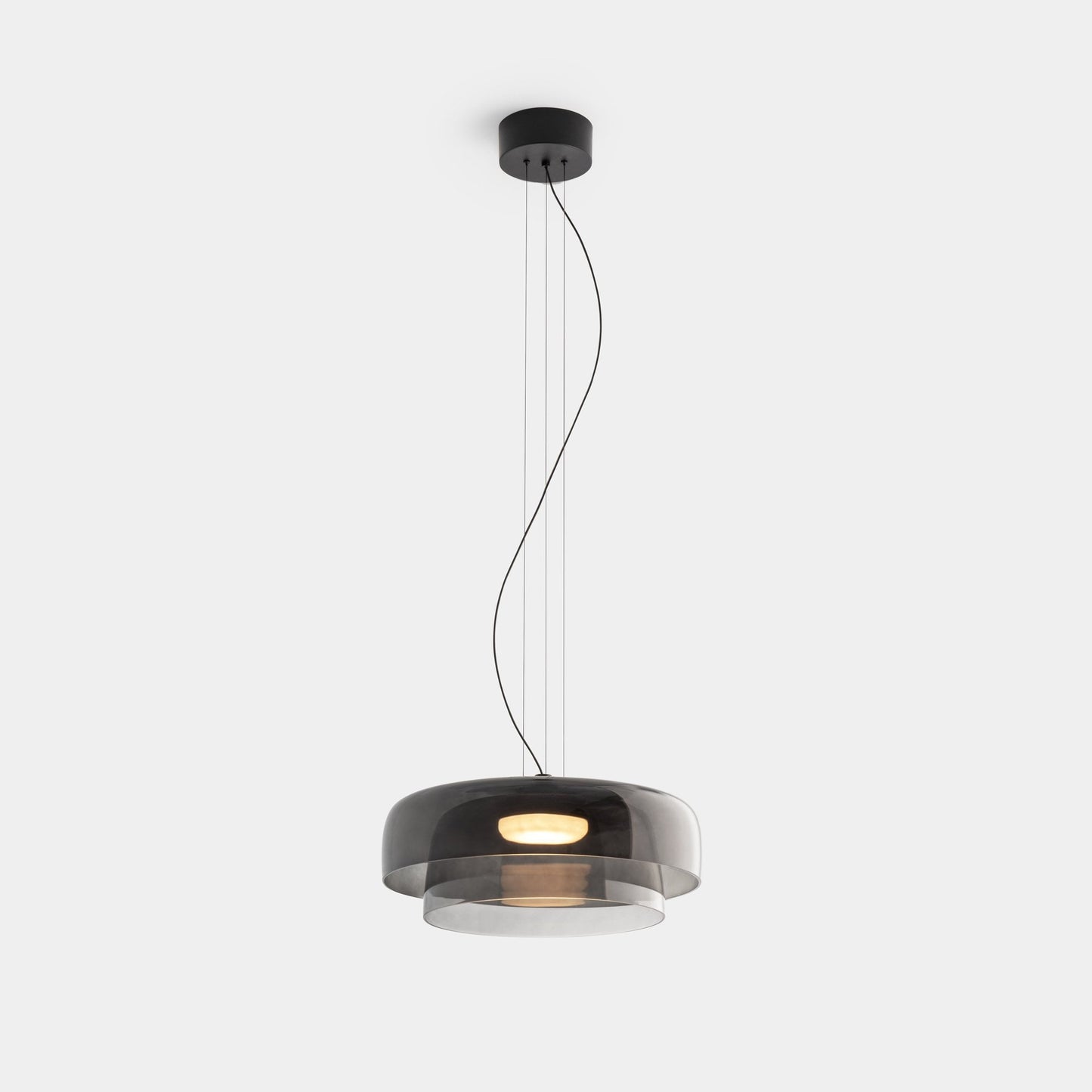 Norwegian glass pendant lamp