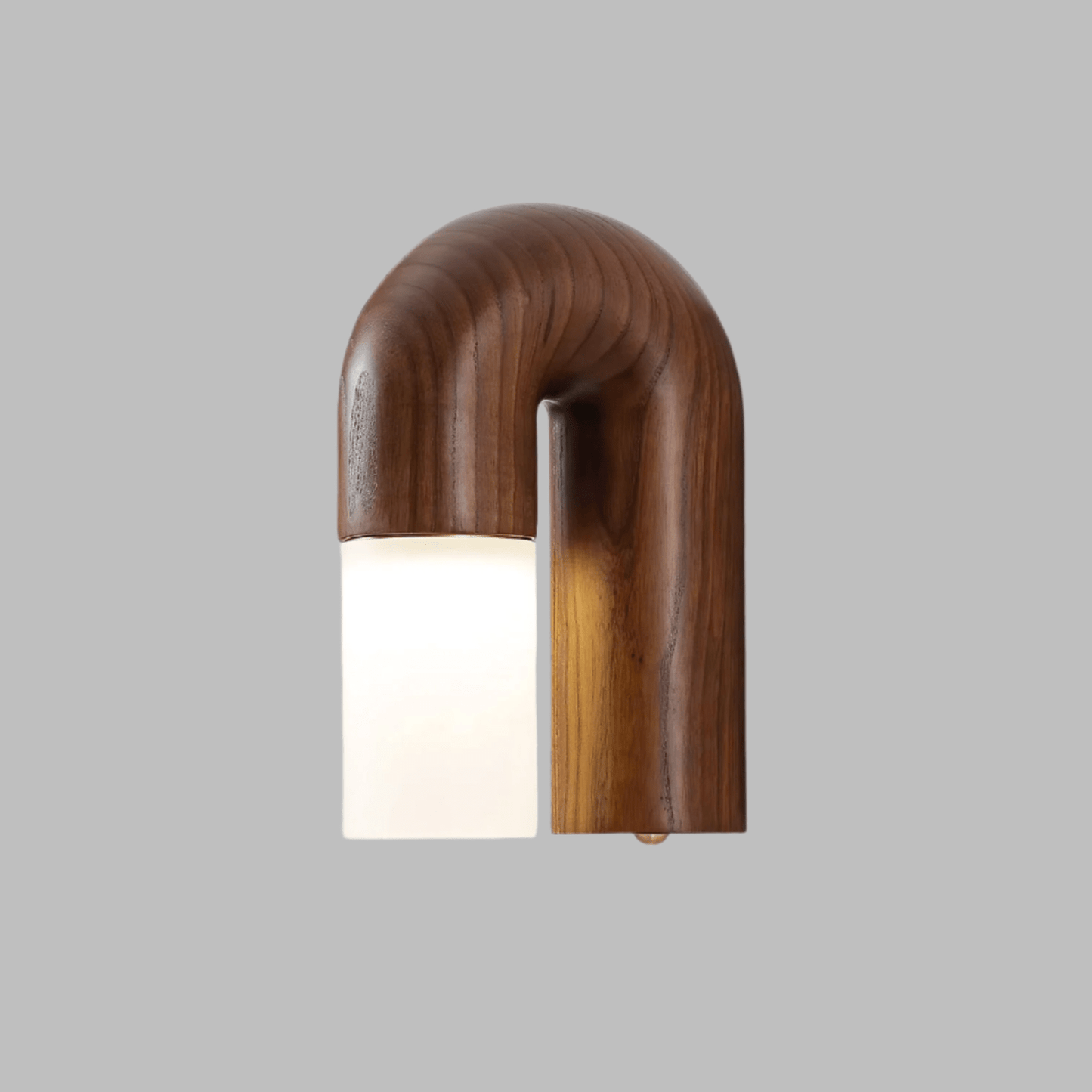 Arcus wooden wall lamp