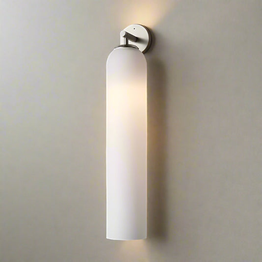 Glass wall lamp