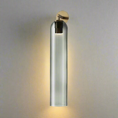 Glazen wandlamp