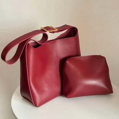 JULIE™ | ELEGANT HANDBAG IN SMOOTH LEATHER