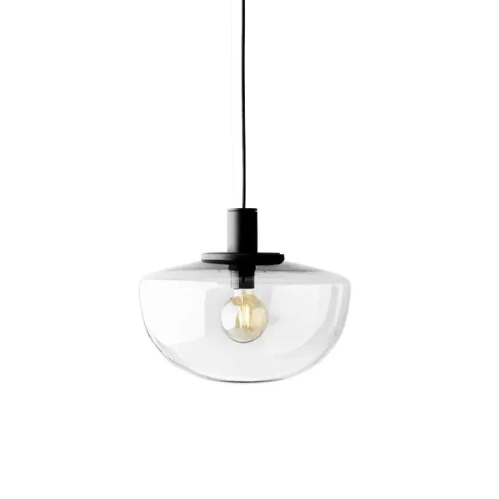 Modern spherical glass pendant lamps