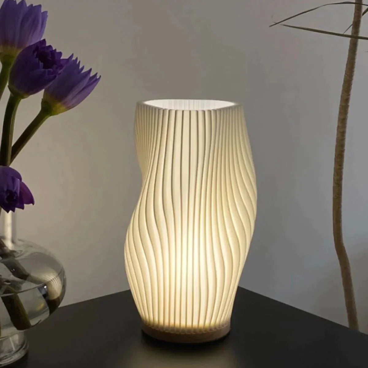 Serene Wavecrest Lamp