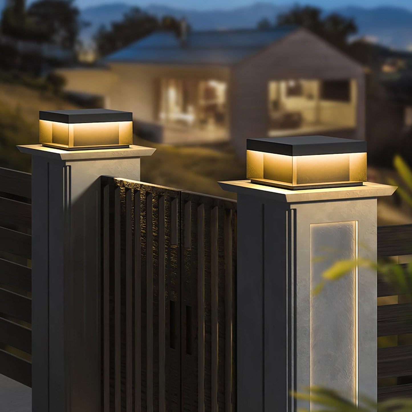 Outdoor lamp with solar energy 