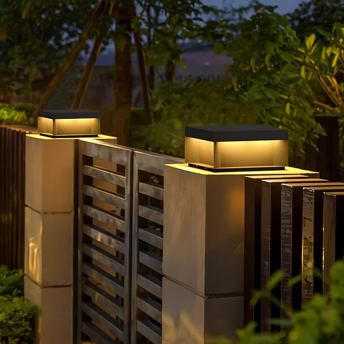 Outdoor lamp with solar energy 