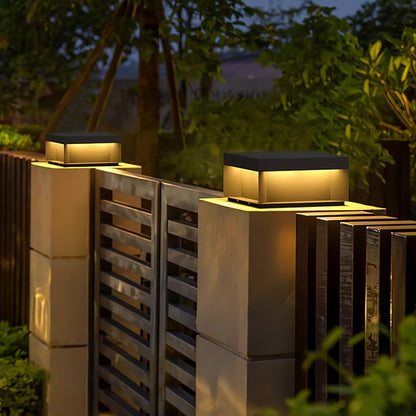 Outdoor lamp with solar energy 