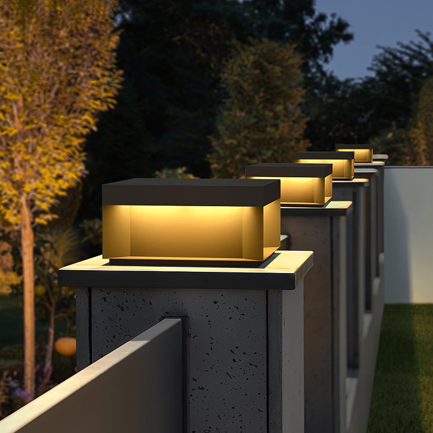 Outdoor lamp with solar energy 