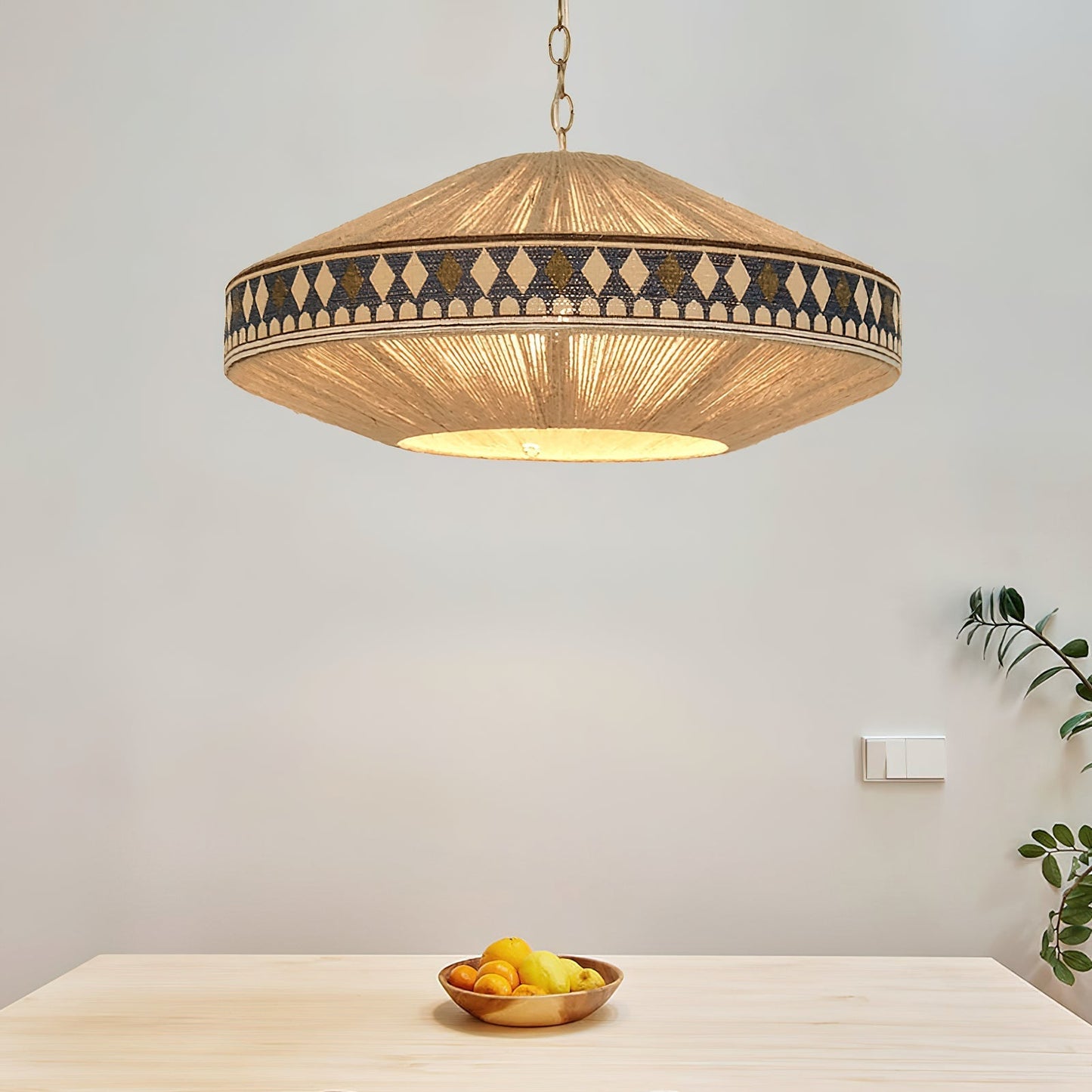 Bohemian Fringe pendant lamp