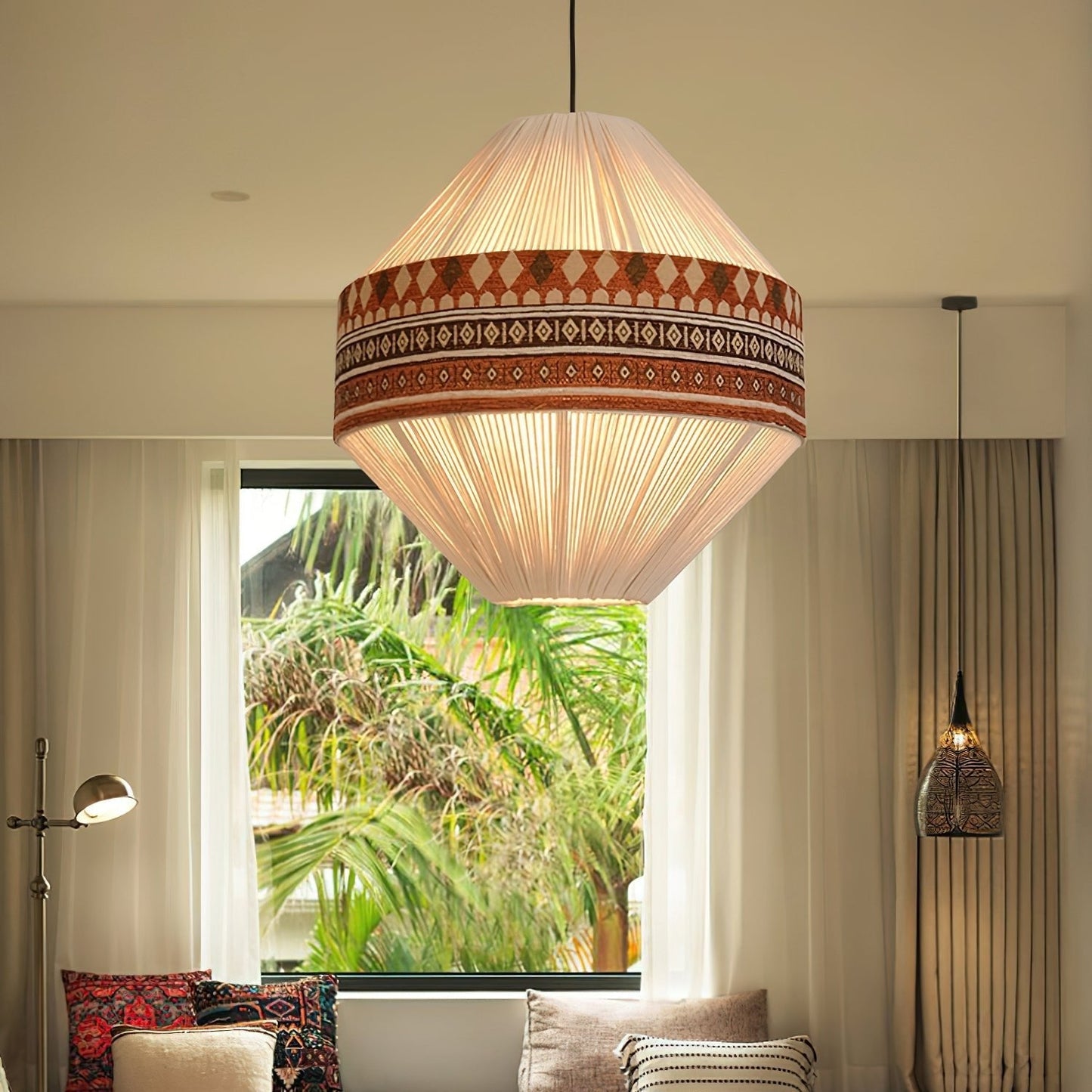 Bohemian Fringe pendant lamp