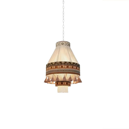 Bohemian Fringe pendant lamp