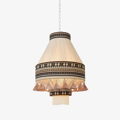 Bohemian Fringe pendant lamp