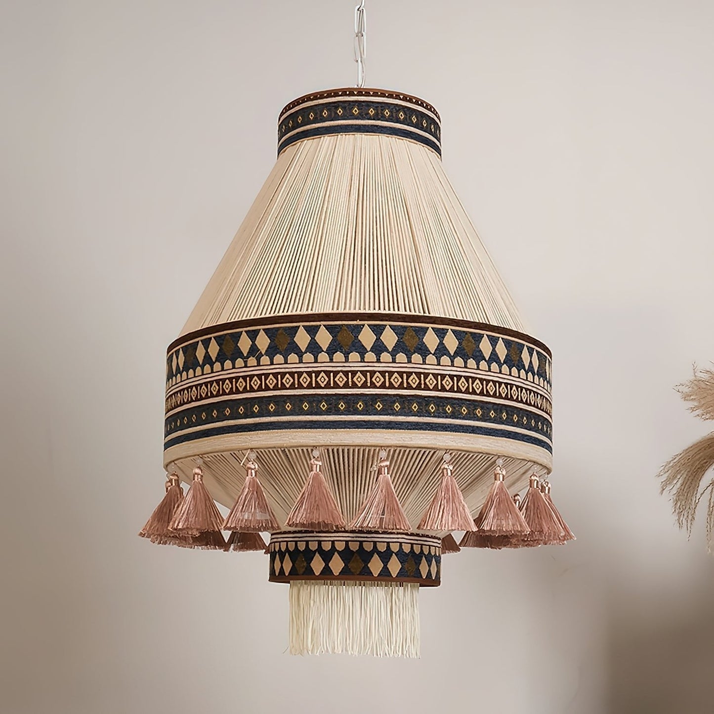 Bohemian Fringe pendant lamp