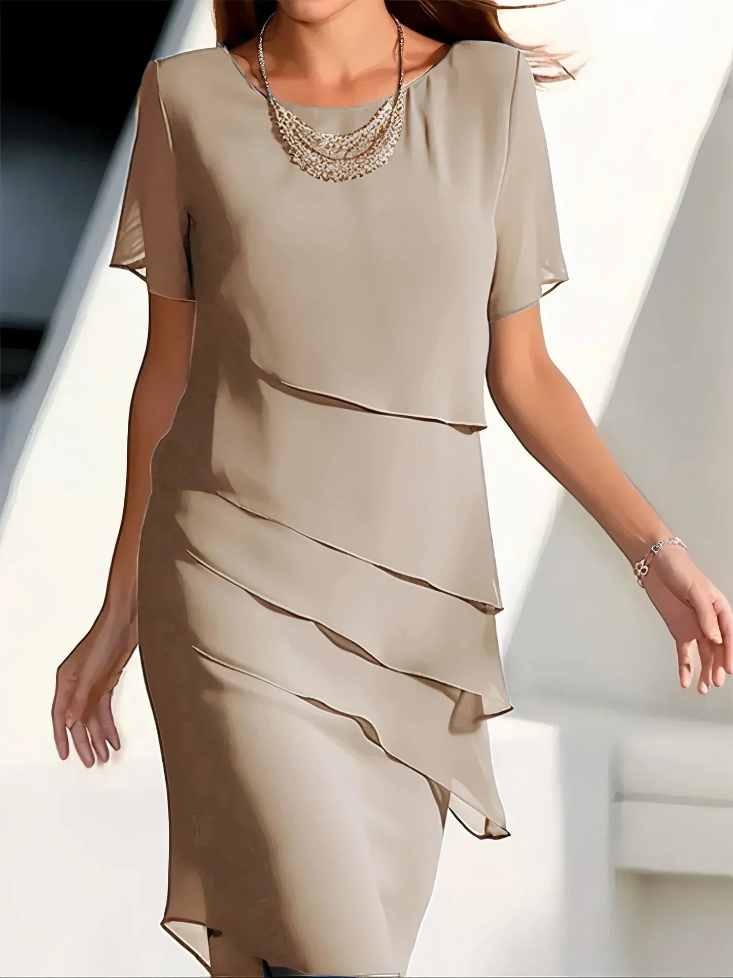 ISABELLA™ | ELEGANT DRESS WITH BELLY COVERING 