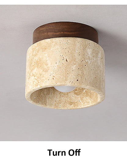 Japanse Creatieve Creme Stijl Plafondlamp