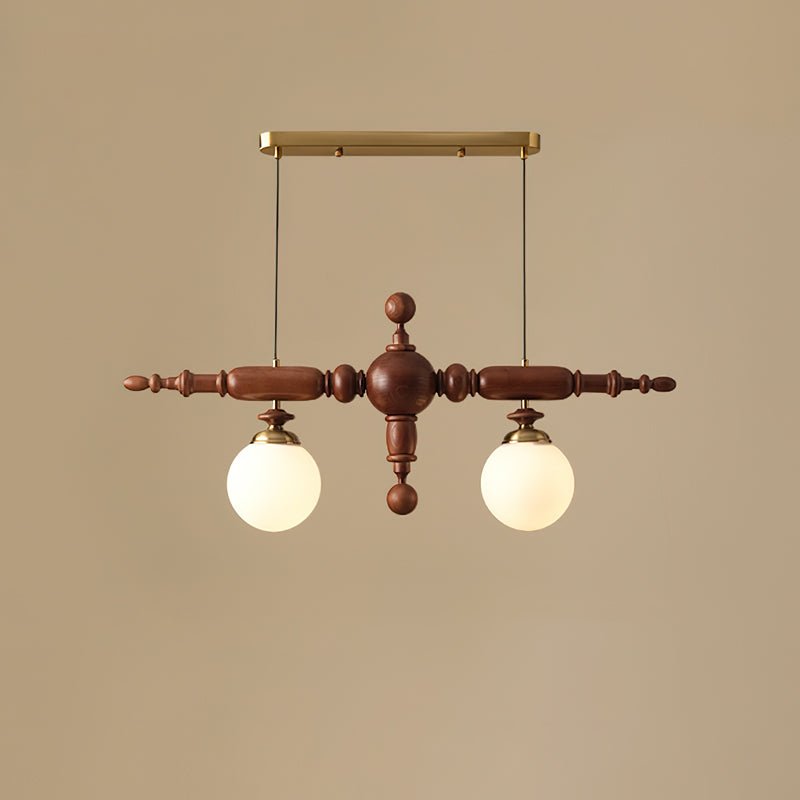 Cambridge wooden chandelier