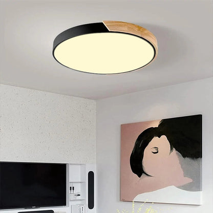 Colorful Simple LED Round Ceiling Lights 