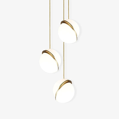 Half moon pendant lamp 