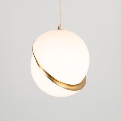 Half moon pendant lamp 