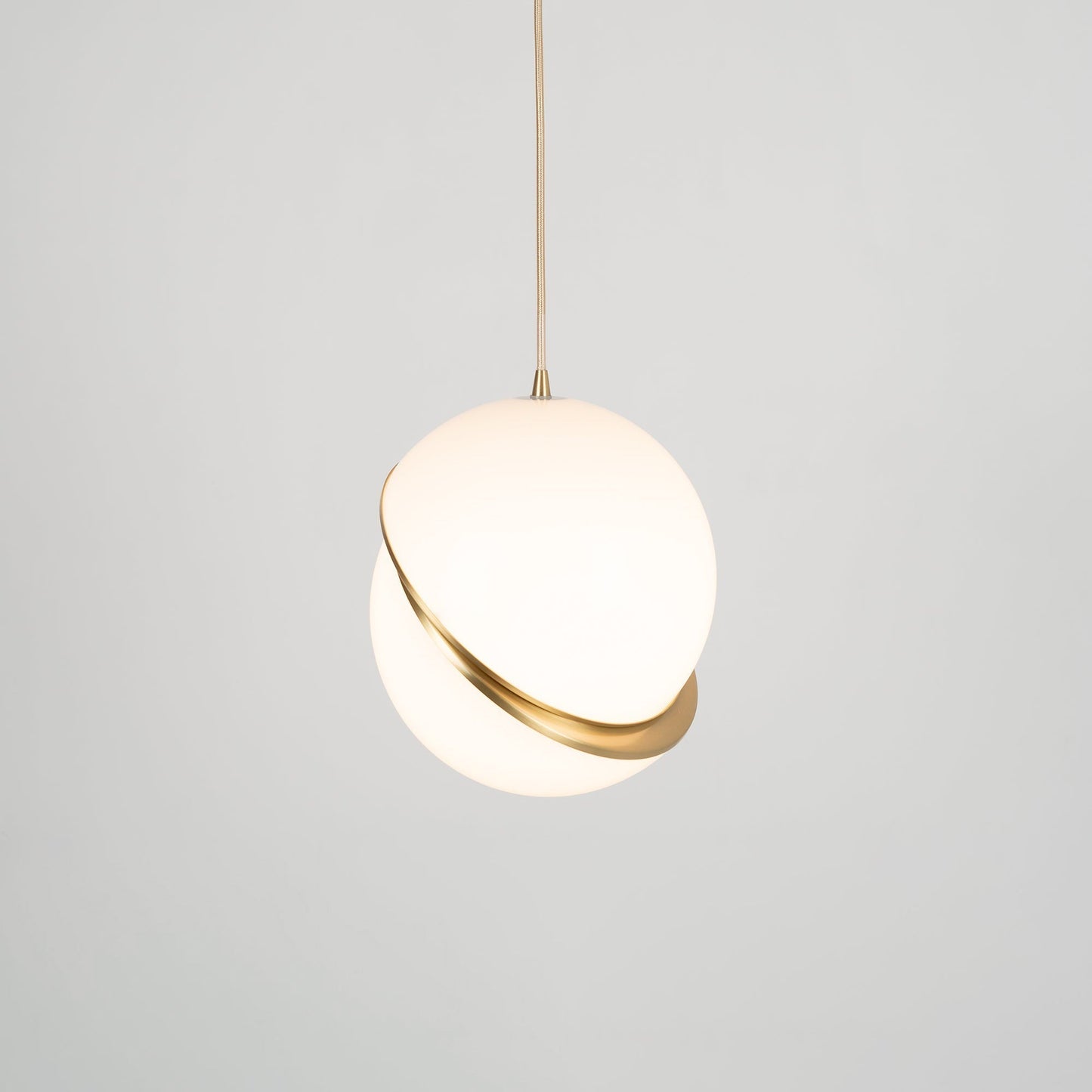 Half moon pendant lamp 