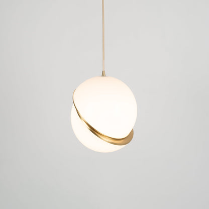 Half moon pendant lamp 