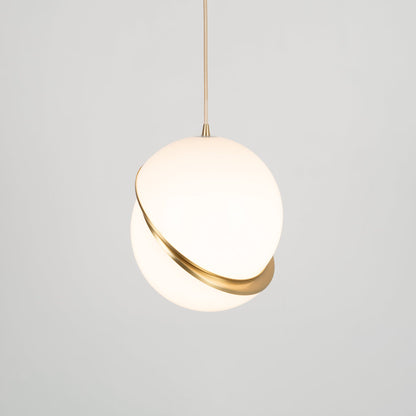 Half moon pendant lamp 