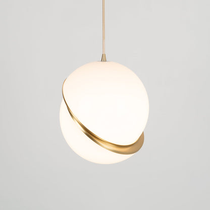 Half moon pendant lamp 