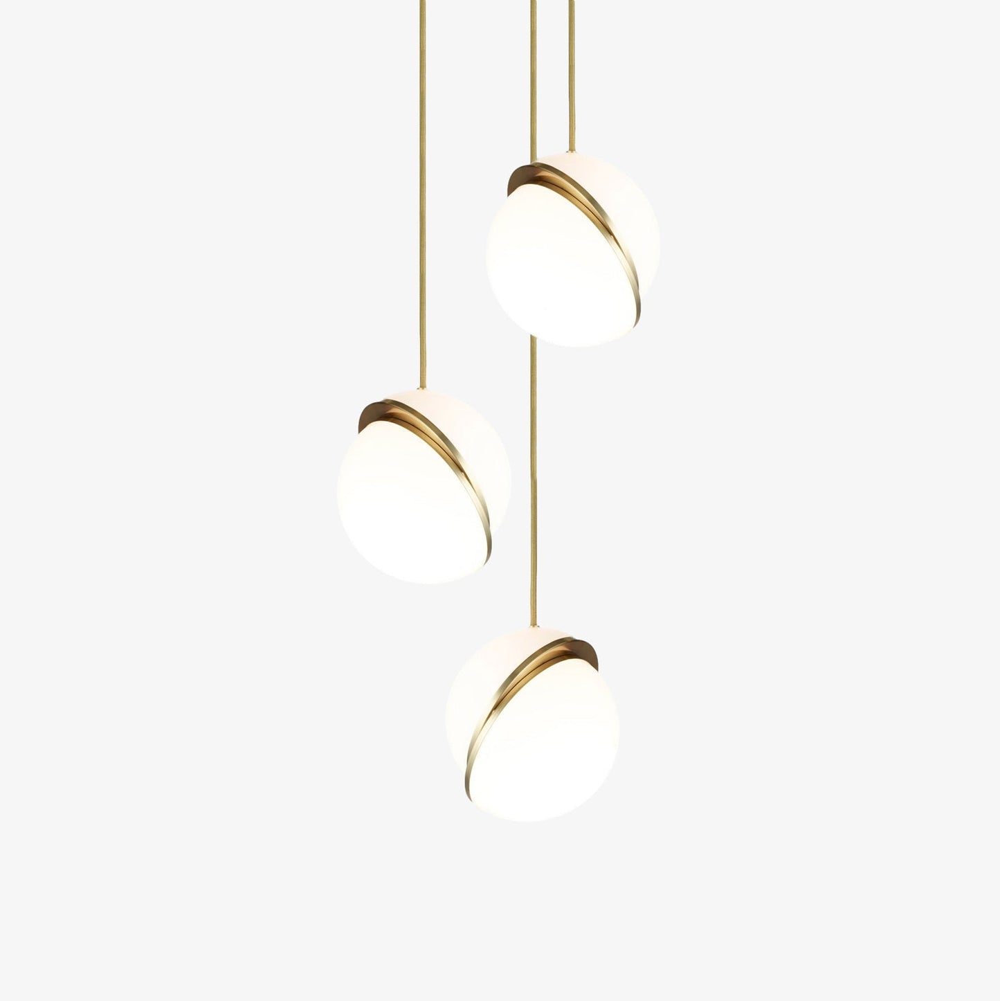 Half moon pendant lamp 