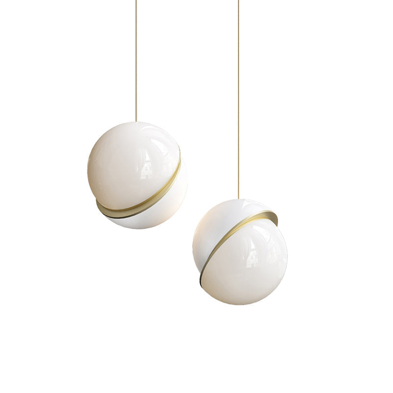 Half moon pendant lamp 