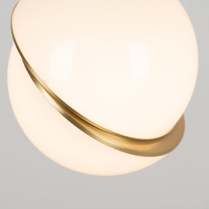 Half moon pendant lamp 