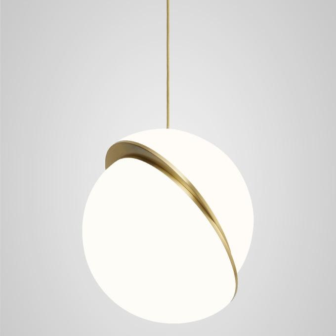 Half moon pendant lamp 