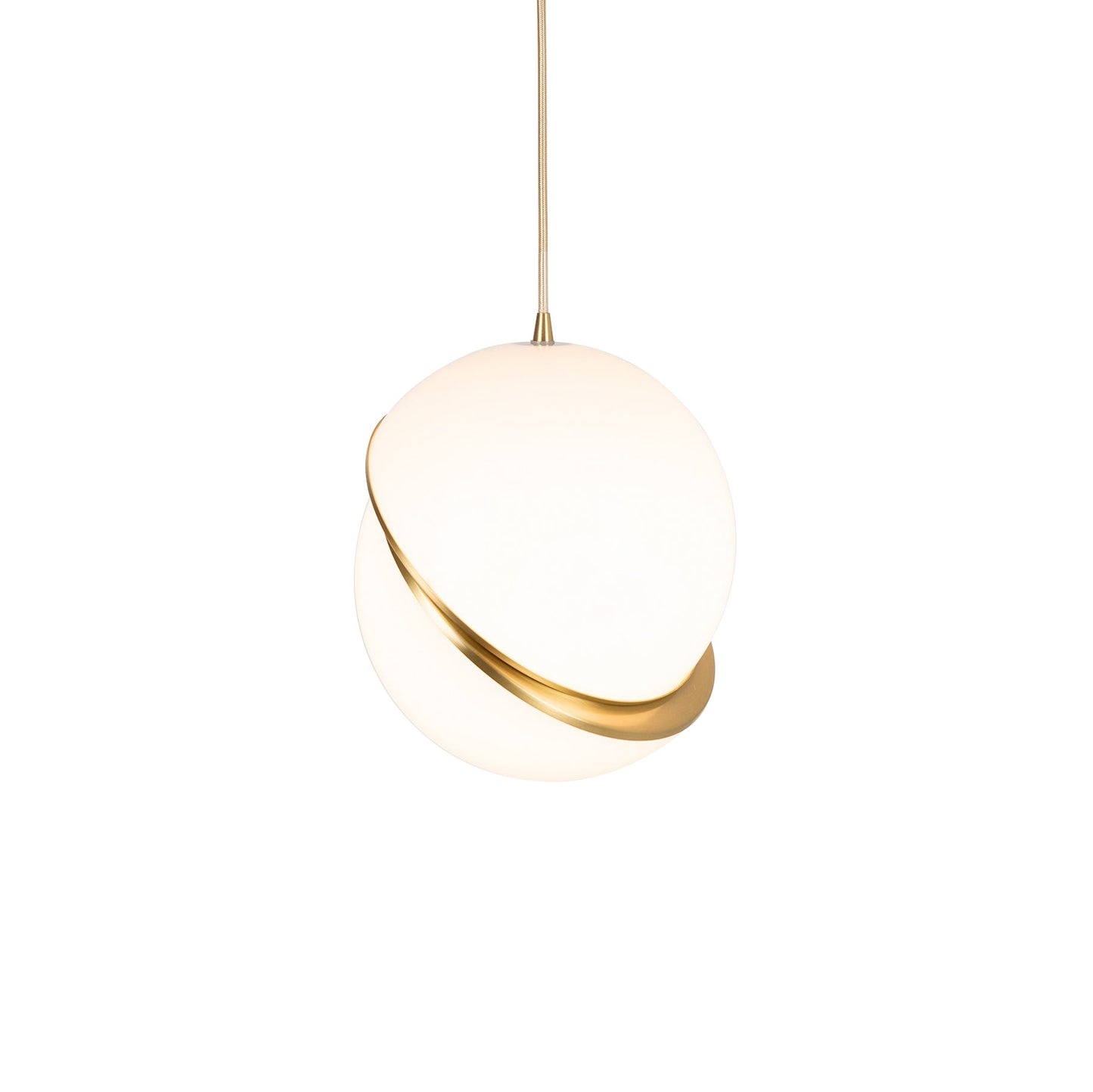 Half moon pendant lamp 