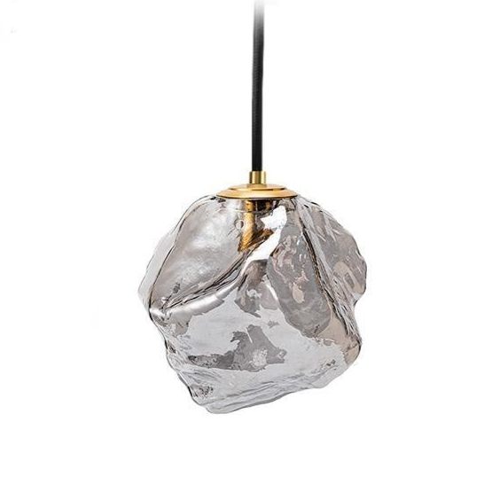 Lava glass pendant lamp 