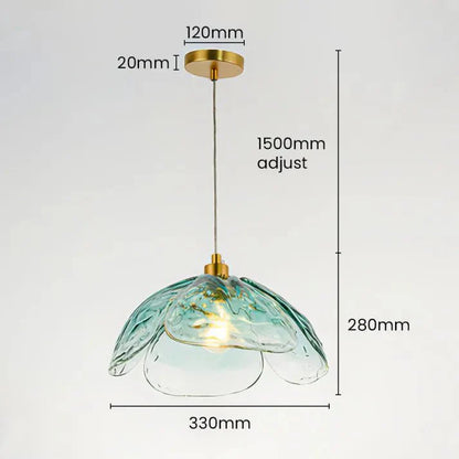 Creative Petals Pendant Lamp Bedside Table