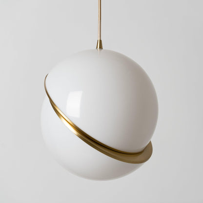 Half moon pendant lamp 