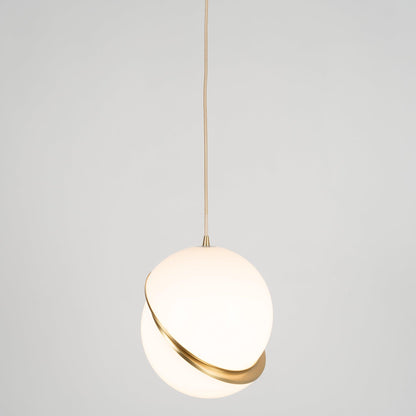 Half moon pendant lamp 