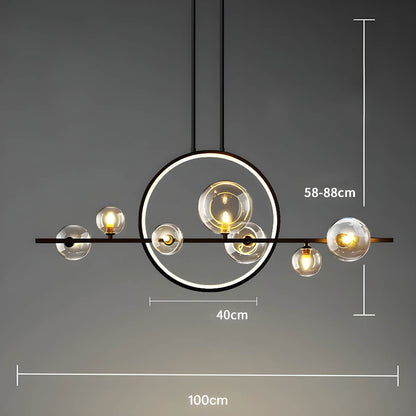 ELARA | Glass ball chandeliers