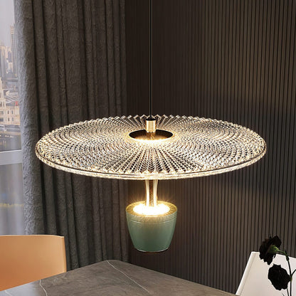 Modern LED Disc Pendant Lamp