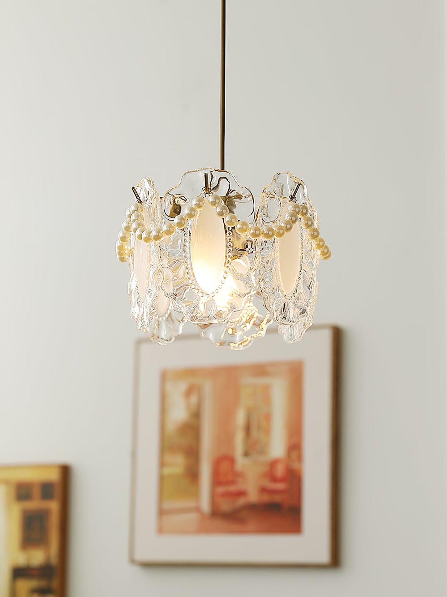 Flower Glass Pendant Lamp