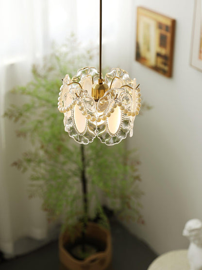 Flower Glass Pendant Lamp