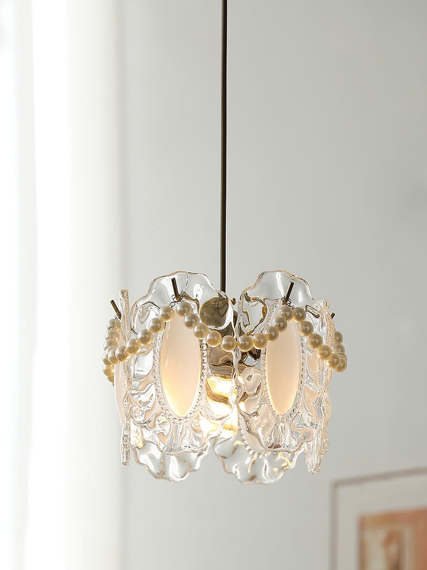 Flower Glass Pendant Lamp