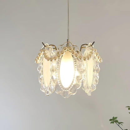 Flower Glass Pendant Lamp