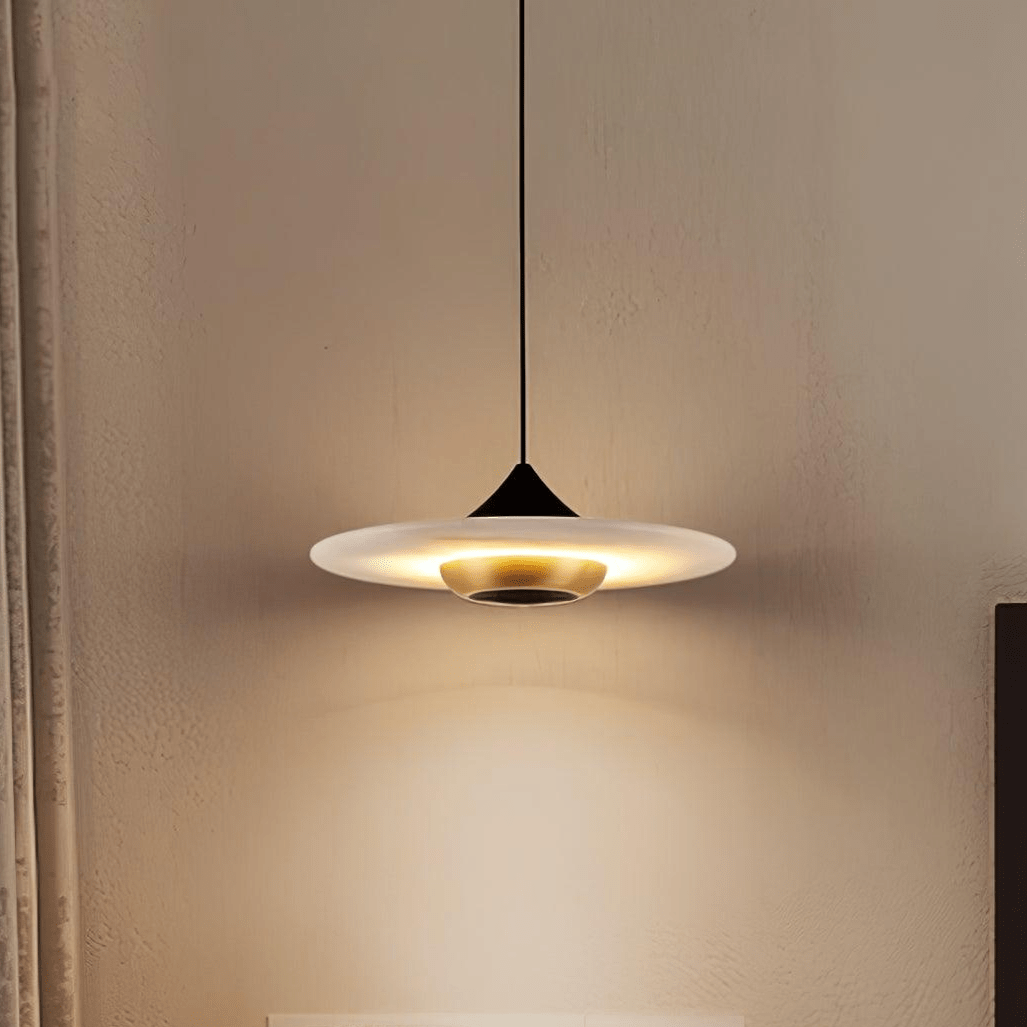 Flying Saucer Marble Pendant Lamp 