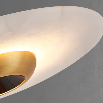 Flying Saucer Marble Pendant Lamp 