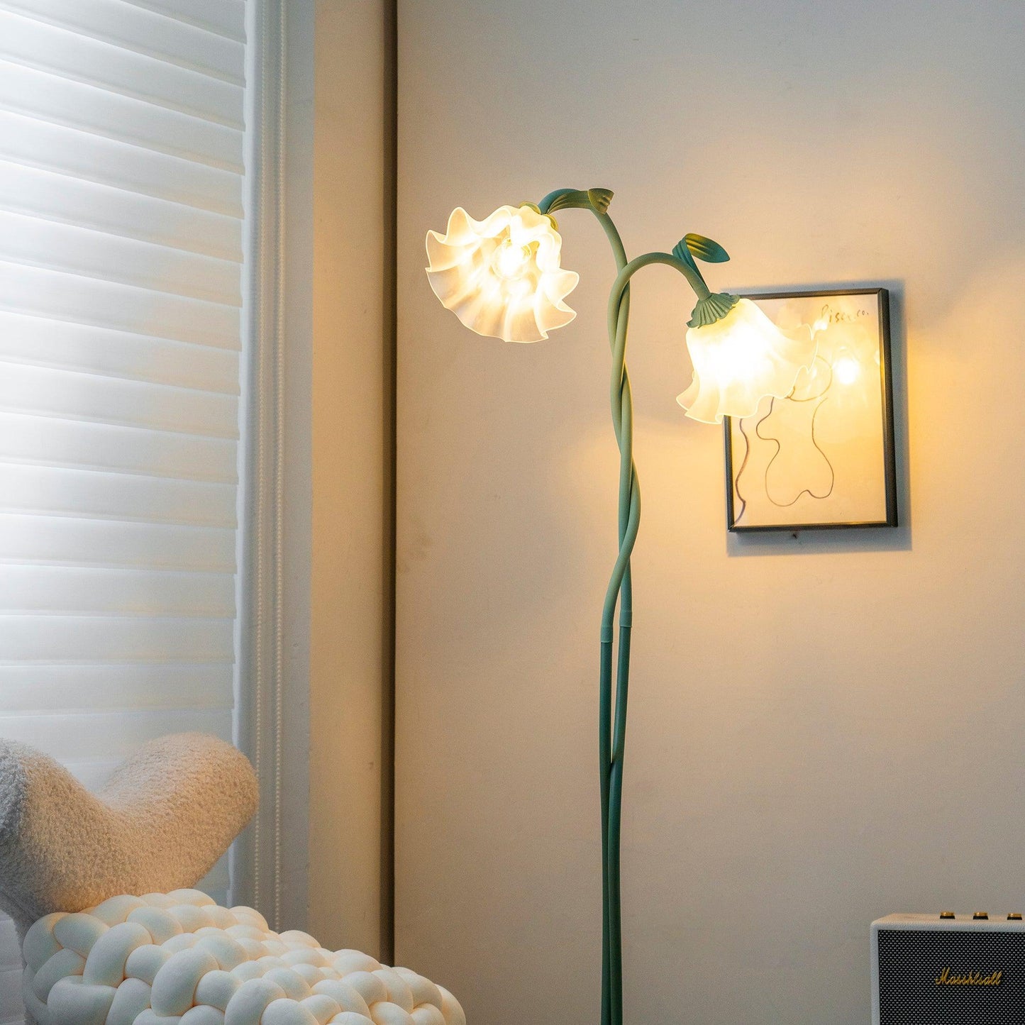 Calla Flowers floor lamp 